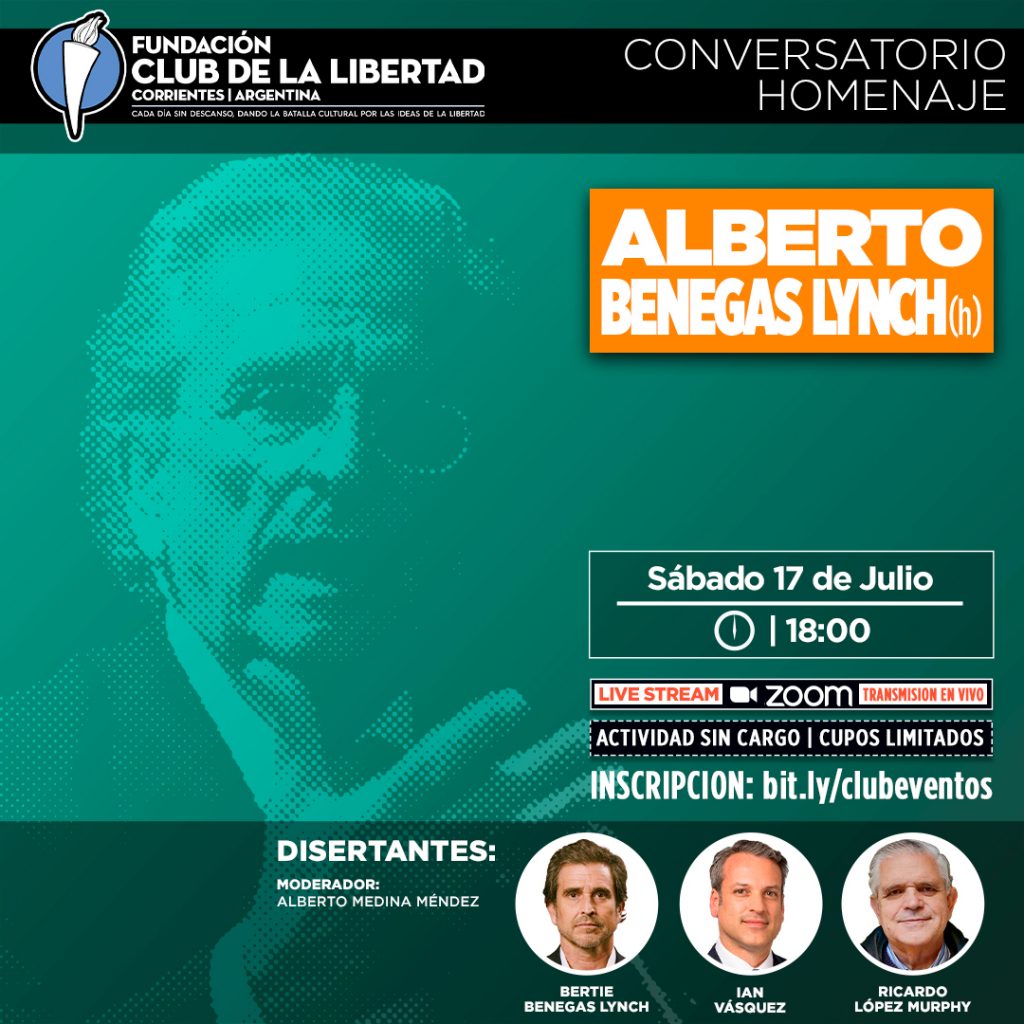 Alberto Benegas Lynch (h) Club de la Libertad