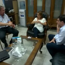 Reunión con la Ministro de Educación de la Provincia de Corrientes.