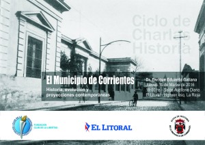 Lee más sobre el artículo Ciclo de charlas de historia de Corrientes.