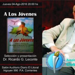 Presentación del Libro «A los Jovenes»