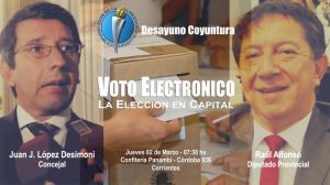 Lee más sobre el artículo Desayuno Coyuntura: Voto Electrónico