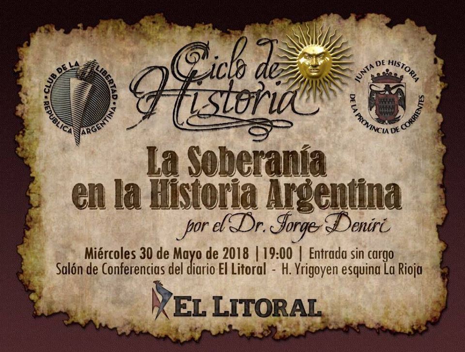En este momento estás viendo Ciclo de Historia: La Soberanía en la Historia Argentina