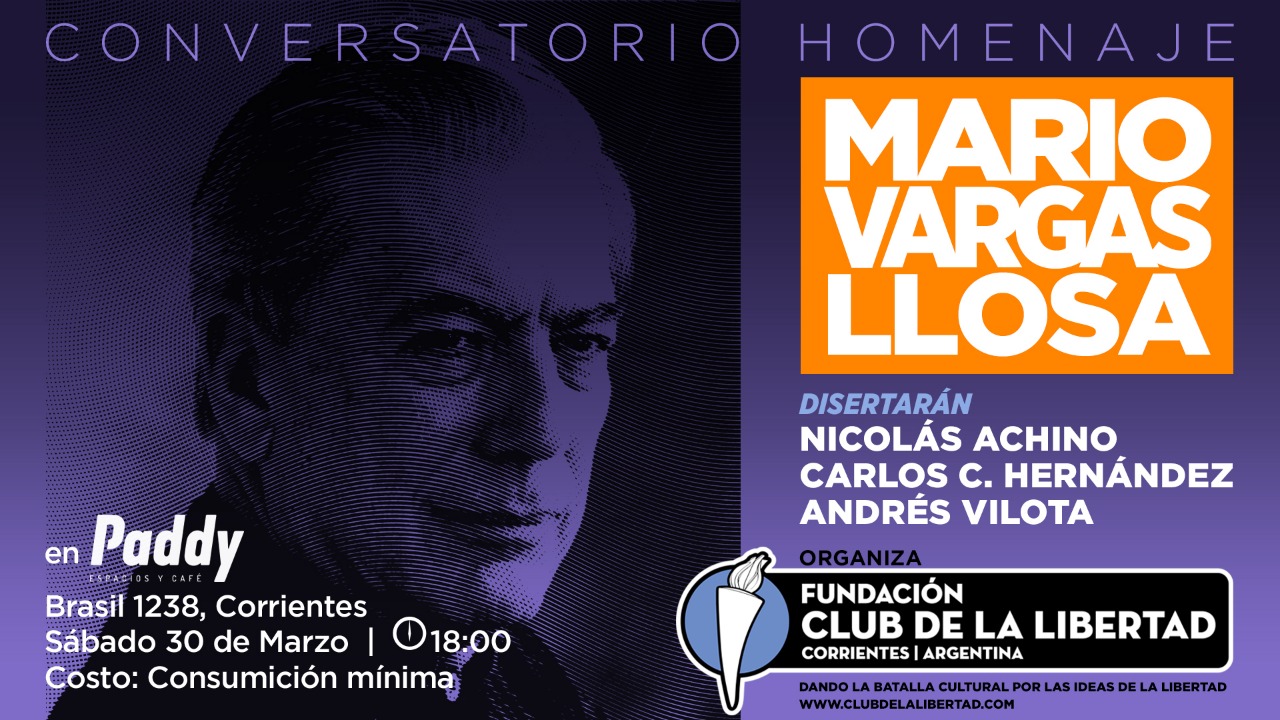 En este momento estás viendo Conversatorio Homenaje a Mario Vargas Llosa