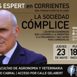 José Luis Espert: «La Sociedad Cómplice»