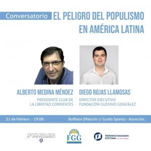 Lee más sobre el artículo Conversatorio: El peligro del populismo en America Latina