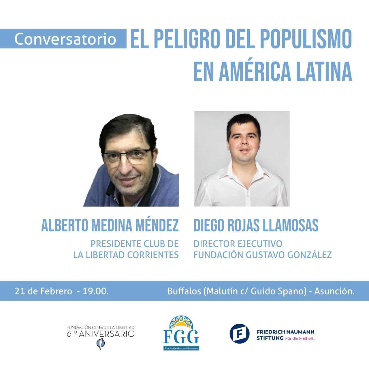 En este momento estás viendo Conversatorio: El peligro del populismo en America Latina
