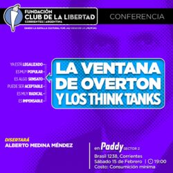 LA VENTANA DE OVERTON Y LOS THINK TANKS
