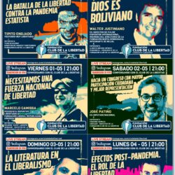 Conversando con el Club: Grilla de la última semana de Abril
