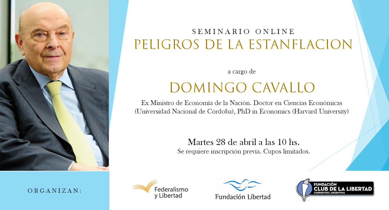 En este momento estás viendo Domingo Cavallo: Peligros de la estanflación