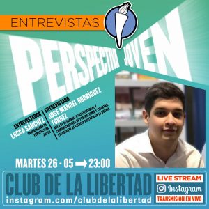 Lee más sobre el artículo Ciclo Perspectiva Joven con José Manuel Rodriguez Torres