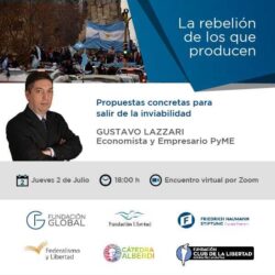 Conferencia exclusiva – Gustavo Lazzari.