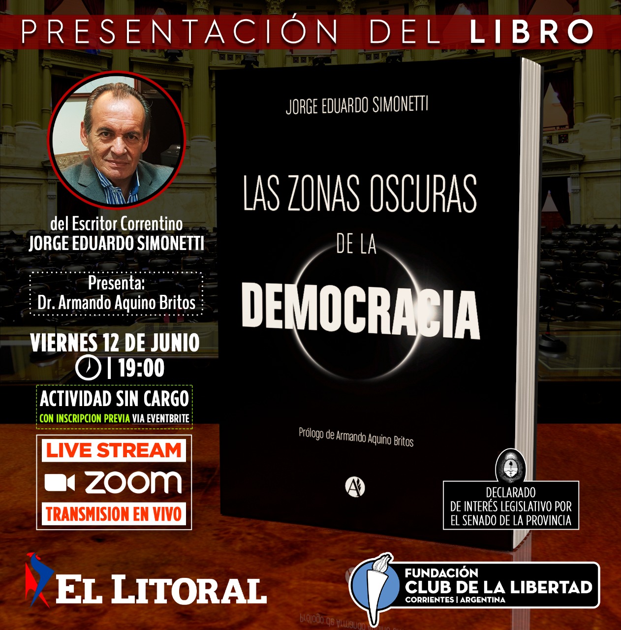 En este momento estás viendo Presentación del libro: Las zonas oscuras de la democracia