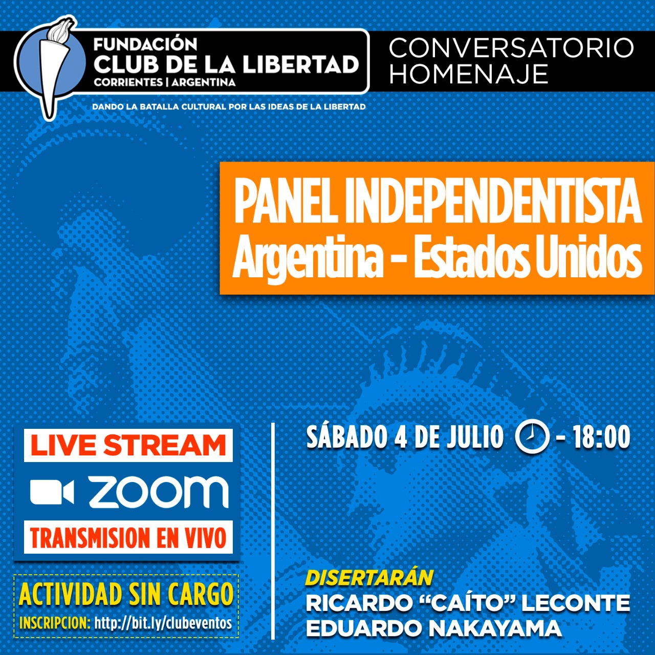 En este momento estás viendo Panel independentista: Argentina – Estados Unidos