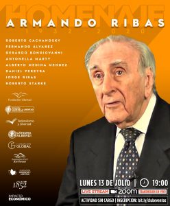 Lee más sobre el artículo Homenaje de despedida a Armando Ribas