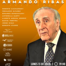 Homenaje de despedida a Armando Ribas