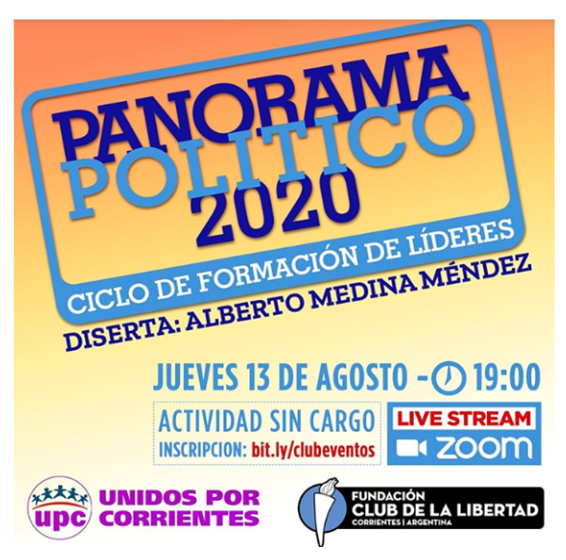En este momento estás viendo PANORAMA POLITICO 2020 – CICLO DE FORMACIÓN DE LIDERES.