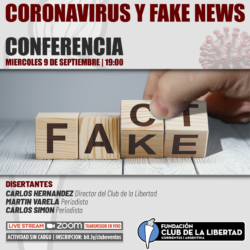 CONFERENCIA – CORONAVIRUS Y FAKE NEWS