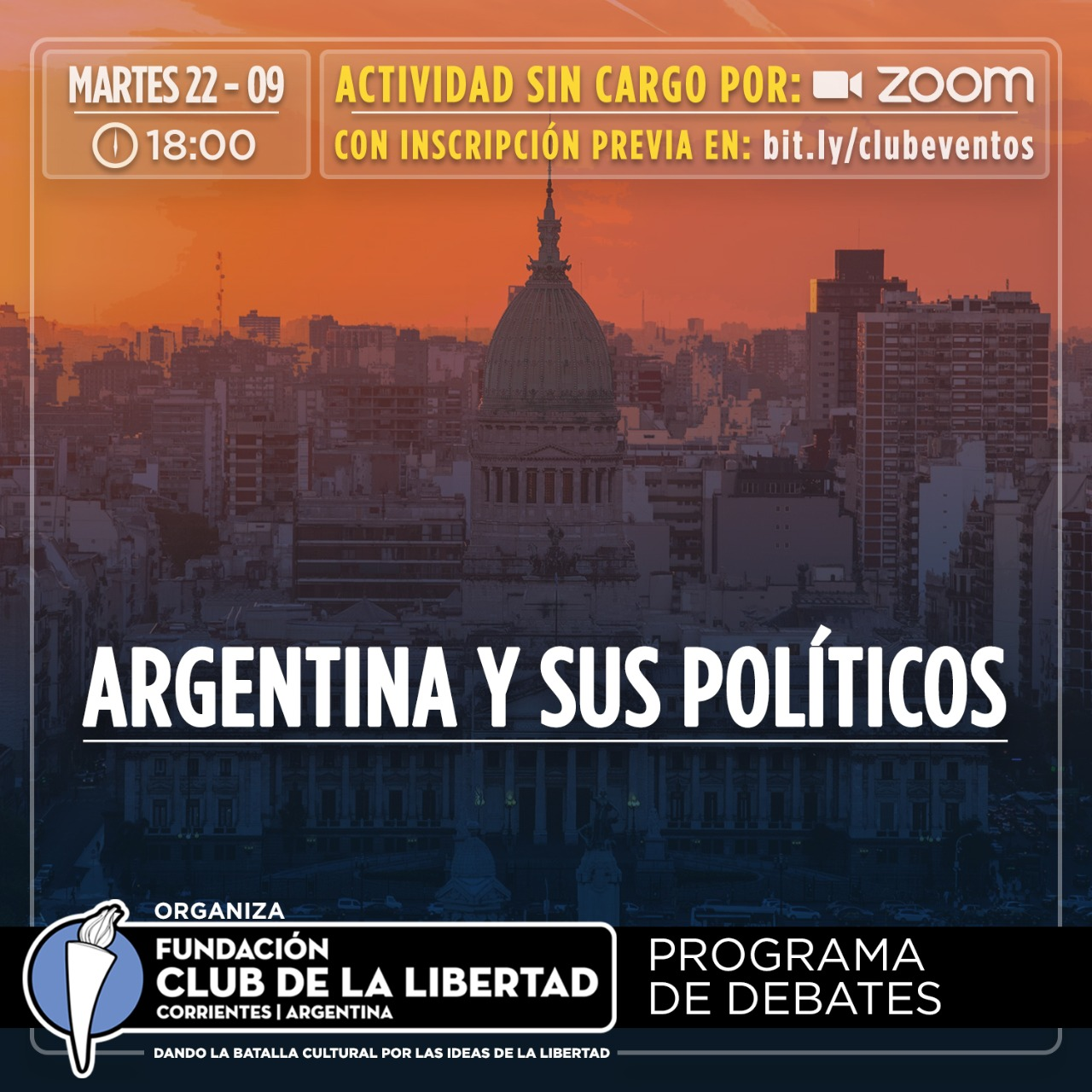 En este momento estás viendo PROGRAMA DE DEBATE – ARGENTINA Y SUS POLITICOS