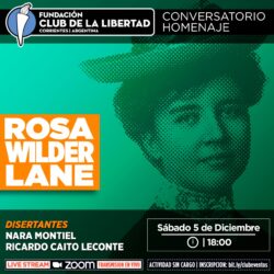 CONVERSATORIO HOMENAJE – ROSA WILDER LANE