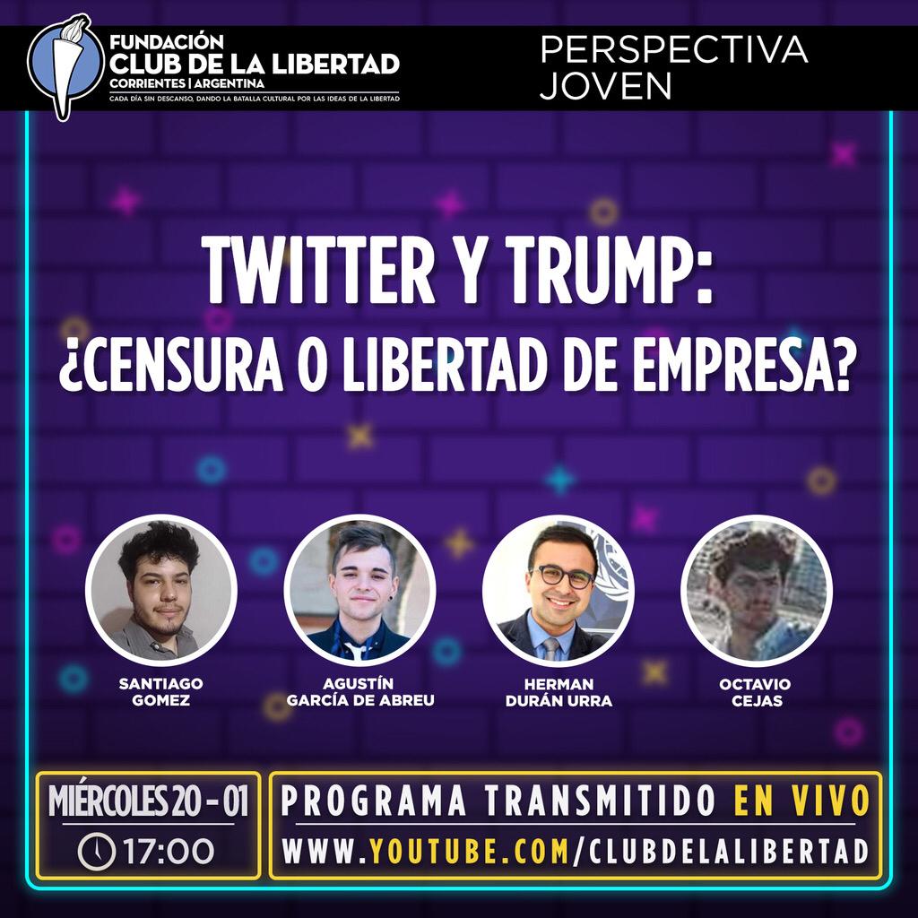 En este momento estás viendo Crónica del evento «Twitter y Trump ¿censura o libertad de empresa?”