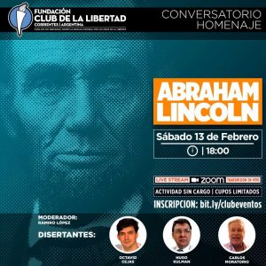 Lee más sobre el artículo Conversatorio homenaje – Abraham Lincoln