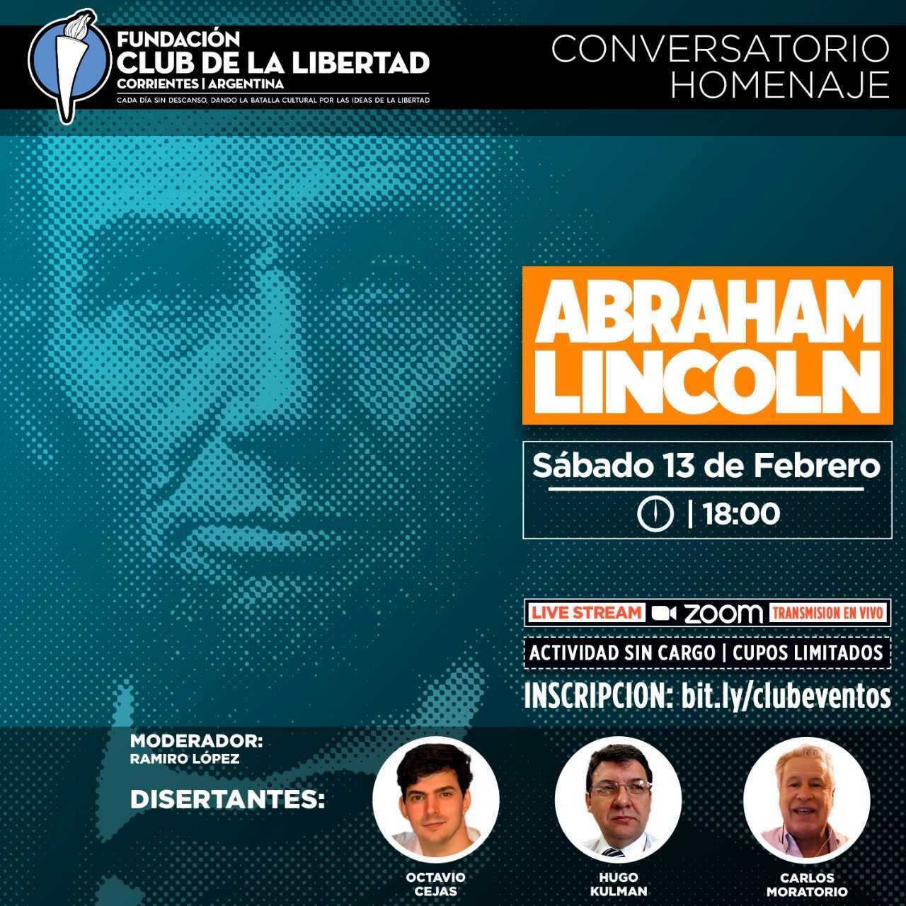 En este momento estás viendo Crónica del evento «Conversatorio homenaje Abraham Lincoln»