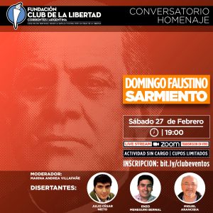 Lee más sobre el artículo Conversatorio Homenaje Domingo Faustino Sarmiento