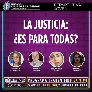Lee más sobre el artículo Perspectiva joven – «La justicia: ¿es para todas?»