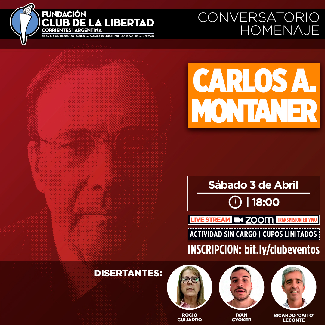 En este momento estás viendo Conversatorio Homenaje- Carlos Alberto Montaner