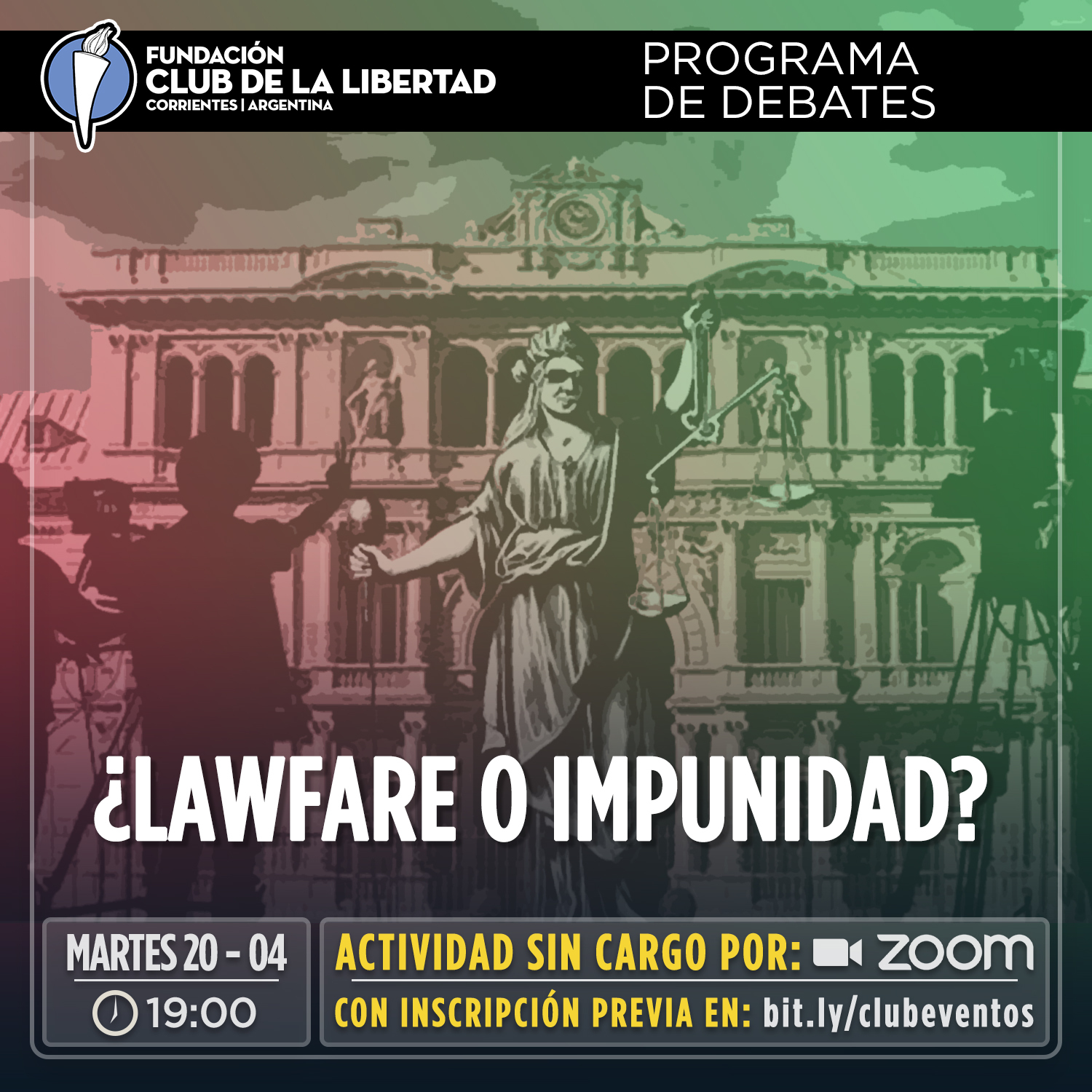 En este momento estás viendo Programa de debate : «¿Lawfare o impunidad?»