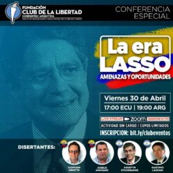 Conferencia exclusiva: «La era Lasso»