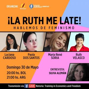 Lee más sobre el artículo ¡La Ruth me late!: Hablemos de Feminismo