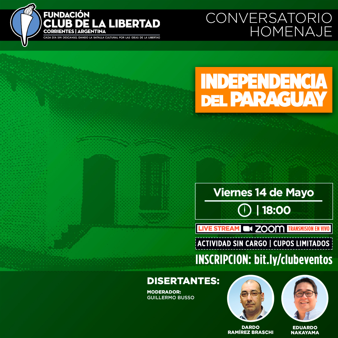 En este momento estás viendo Conversatorio Homenaje: Independencia del Paraguay