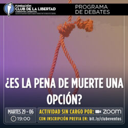 Programa de debate: ¿Es la pena de muerte una opción?