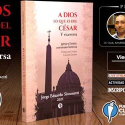 Conferencia exclusiva: «A Dios lo que es del Cesar y viceversa»