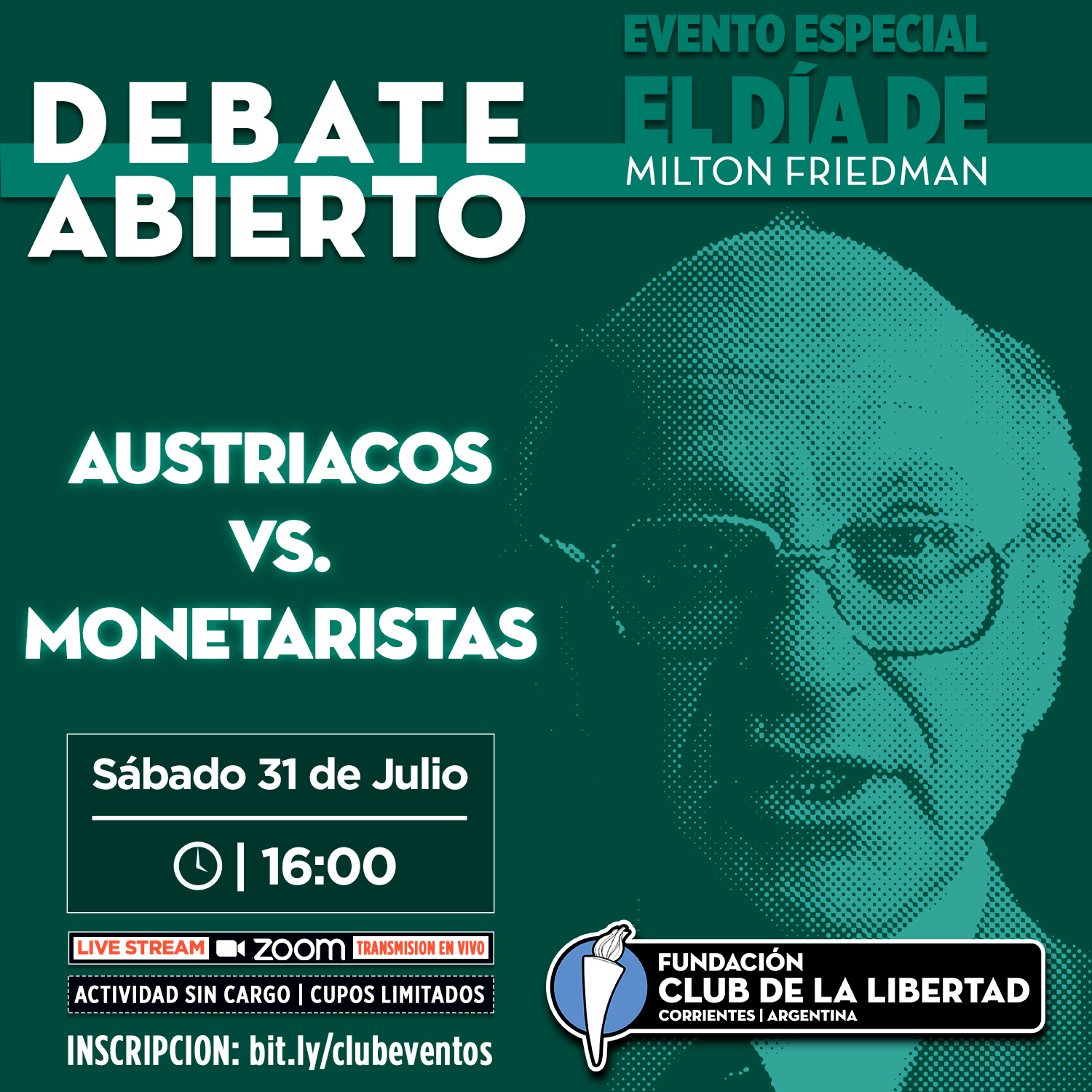 En este momento estás viendo Debate abierto: «Austriacos vs Monetaristas»