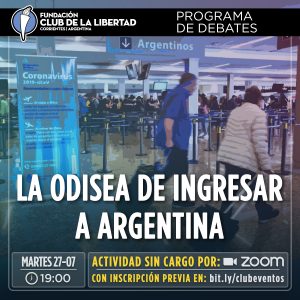 Lee más sobre el artículo Programa de debate: La odisea de ingresar a la Argentina
