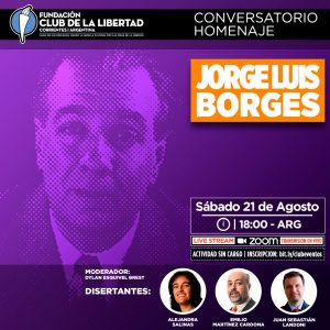Lee más sobre el artículo Conversatorio homenaje: Jorge Luis Borges