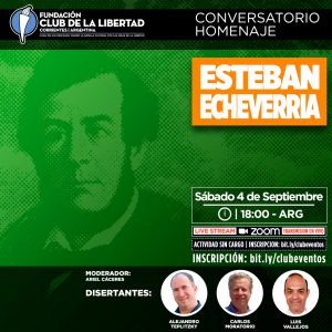 Lee más sobre el artículo Conversatorio homenaje: Esteban Echeverria