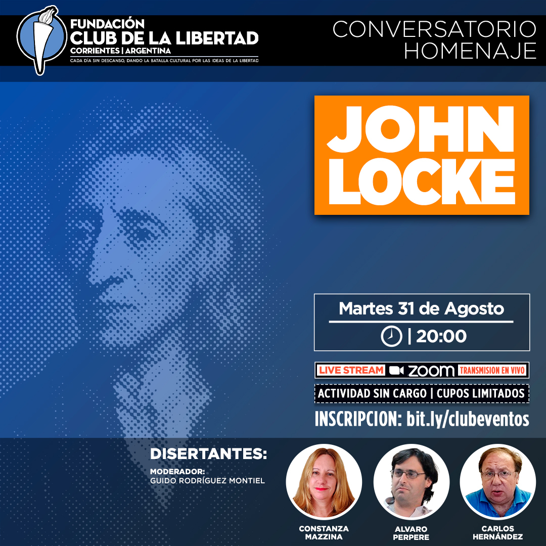 En este momento estás viendo Conversatorio homenaje: John Locke