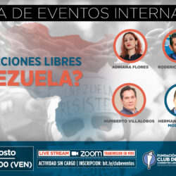 Conferencia exclusiva: ¿Existen elecciones libres en Venezuela?