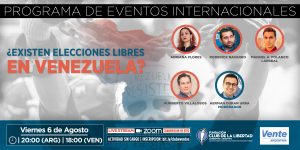 Lee más sobre el artículo Conferencia exclusiva: ¿Existen elecciones libres en Venezuela?