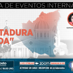 Programa de eventos internacionales: Nicaragua, «La dictadura olvidada»