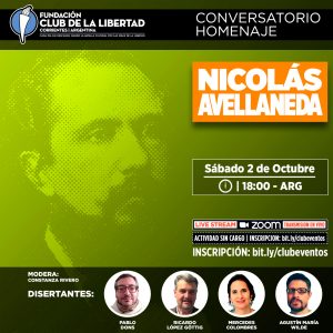 Lee más sobre el artículo Ciclo de Homenajes: «Nicolás Avellaneda»
