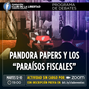 Lee más sobre el artículo Programa de Debates: Pandora Papers y los «Paraisos Fiscales».