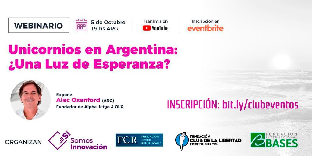 En este momento estás viendo Conferencia exclusiva: Los Unicornios en Argentina. ¿Una luz de esperanza?